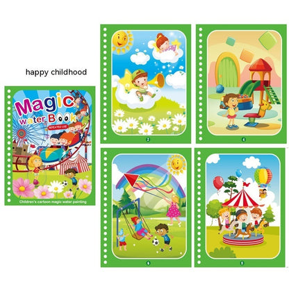 Children'S Diy Magic Water Picture Book