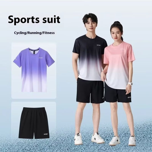 Workout Short Sleeve T-Shirt Quick-Drying Clothes Running