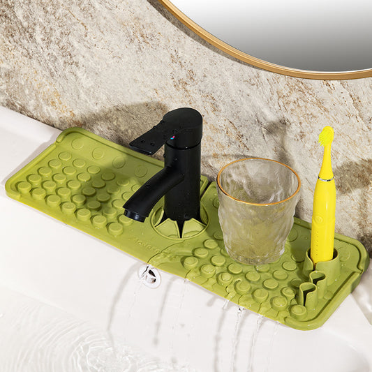 Silicone Faucet Water Draining Pad Household Kitchen