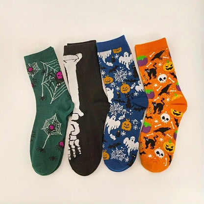 Women And Mens Funny Halloween Socks Adults