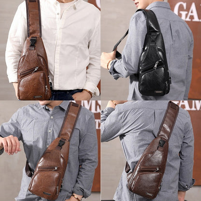 Usb Charging Bag Chest Bag For Custom