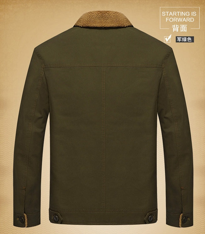 プラスベルベットの厚手の襟付き空軍制服