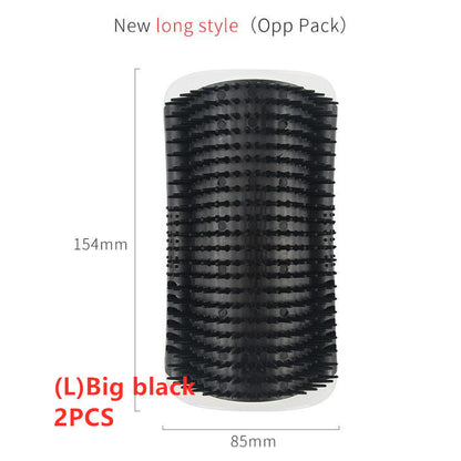 Cat Self-Grooming Brush Wall Rubbing Device