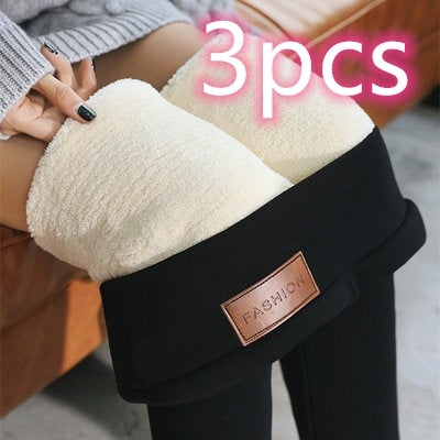 Female Thick Velvet Leggings