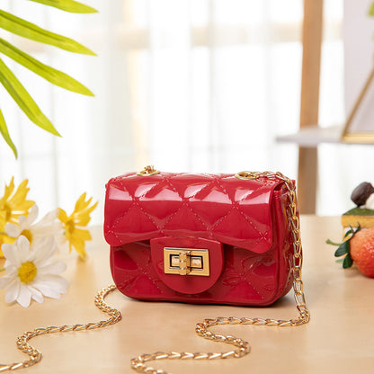 Candy-Colored Mini Shoulder Bags With Pearls Handbag