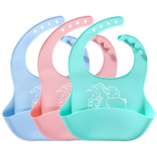 Baby Food Bib Baby Meal Silicone Saliva