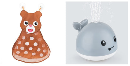 Baby Bathroom Bath Electric Induction Whale Spray