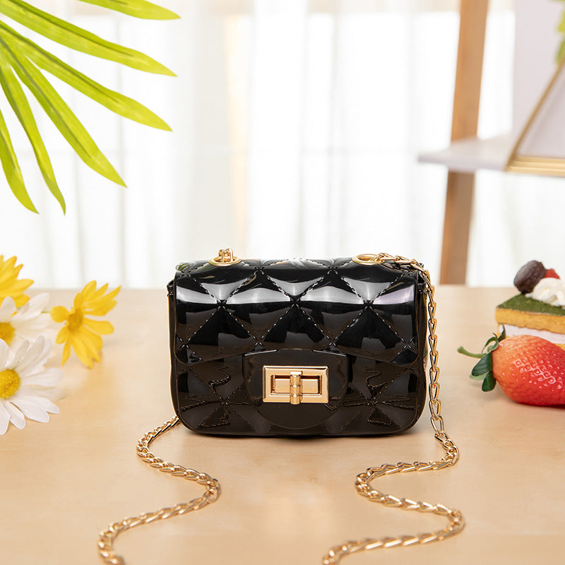 Candy-Colored Mini Shoulder Bags With Pearls Handbag