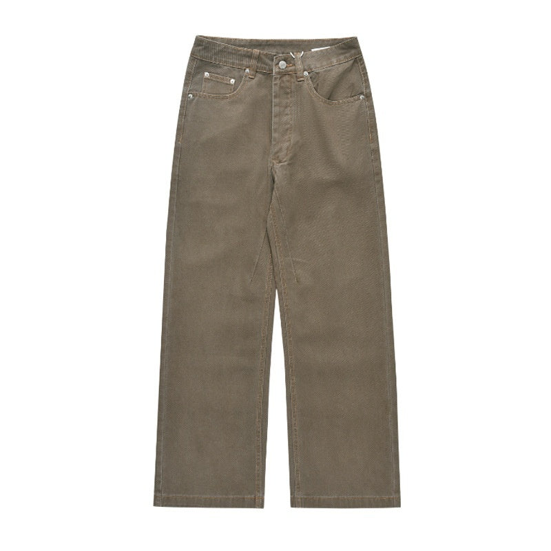 American Retro Hong Kong Japanese Loose Straight