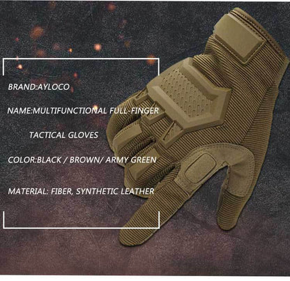 Touch Screen Tactical Gloves Men Army Sports