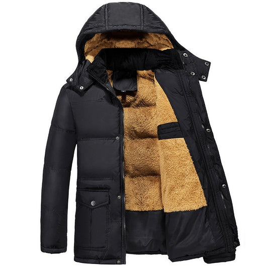Clothing Plus Velvet Padded Jacket Men