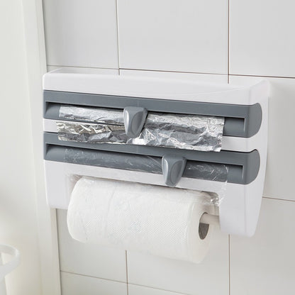4-In-1 Kitchen Roll Holder Dispenser Kitchen Foil