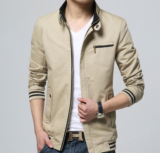 Brand Spring Autumn Men Casual Jacket Coat