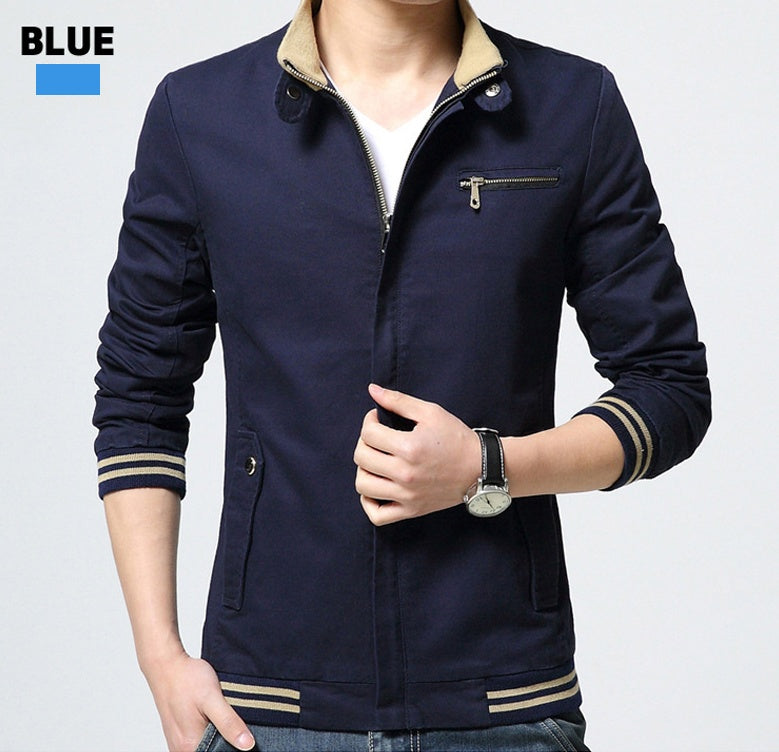 Brand Spring Autumn Men Casual Jacket Coat
