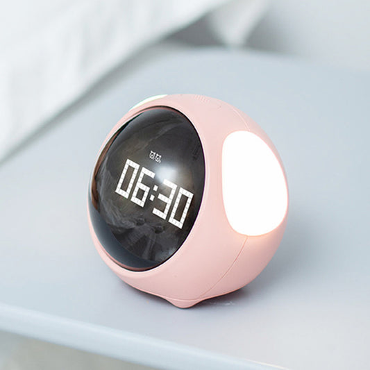 Alarm-Clock Wake-Up-Light Pixel Expression Home-Decoration Digital Electronic