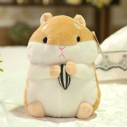 Cute Hamster Plush Toy Mouse Pendant Keychain