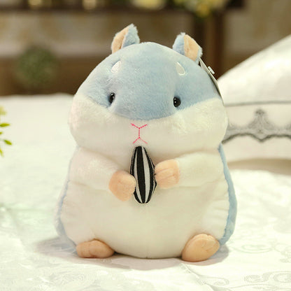 Cute Hamster Plush Toy Mouse Pendant Keychain