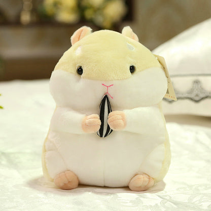 Cute Hamster Plush Toy Mouse Pendant Keychain