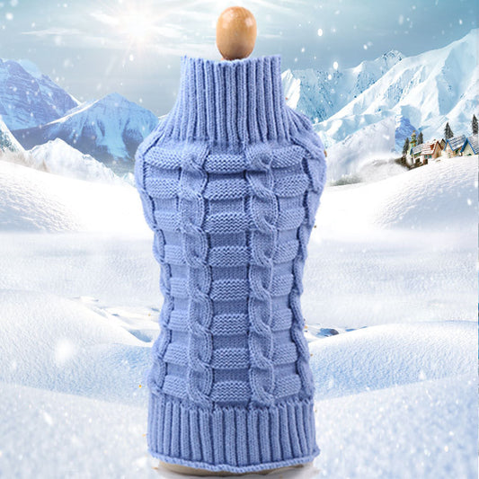Cashmere Twisted Rope Sweater, Dog Clothes, Products
