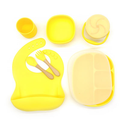 Children'S Bowl Dinner Plate Spoon Fork Anti-Drop