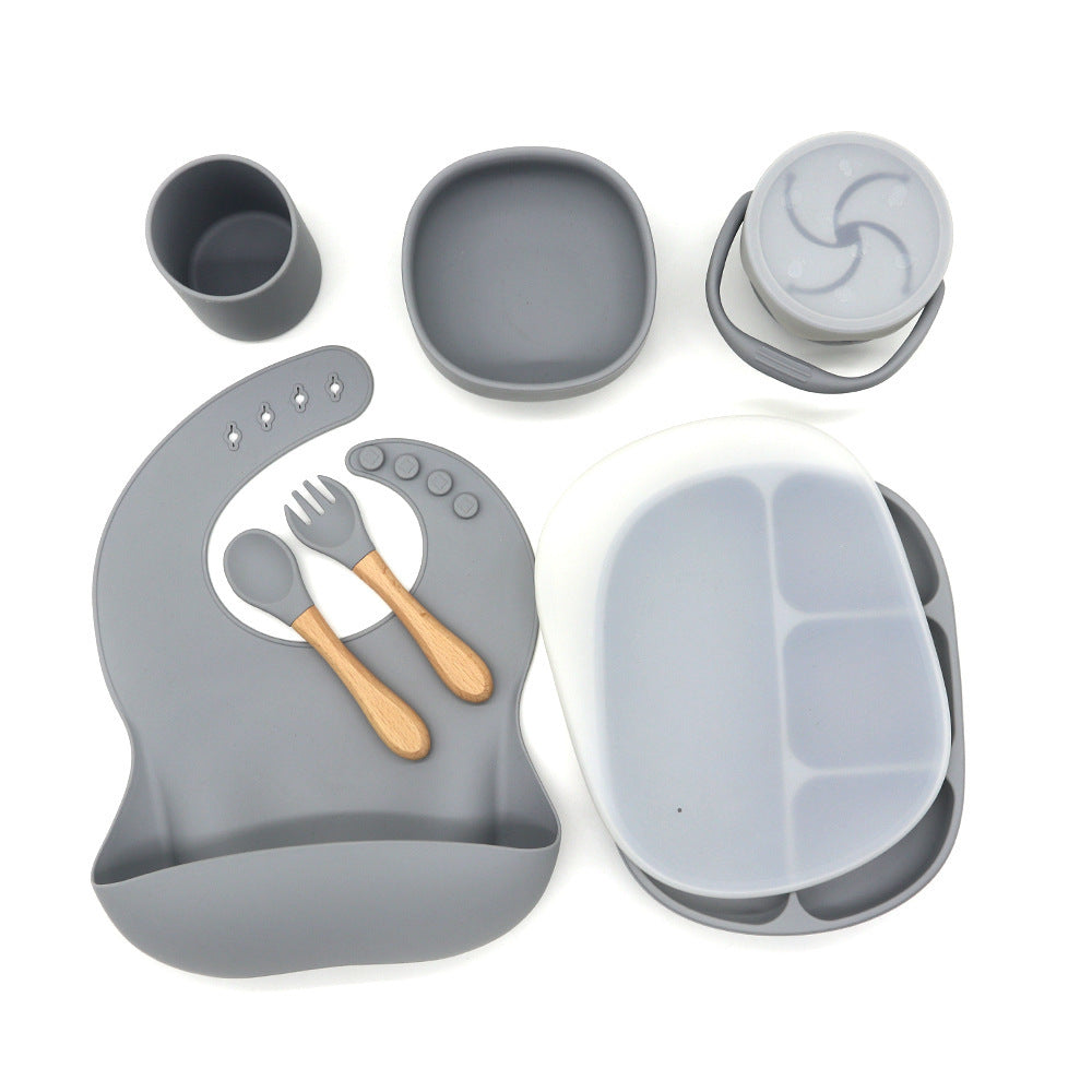 Children'S Bowl Dinner Plate Spoon Fork Anti-Drop
