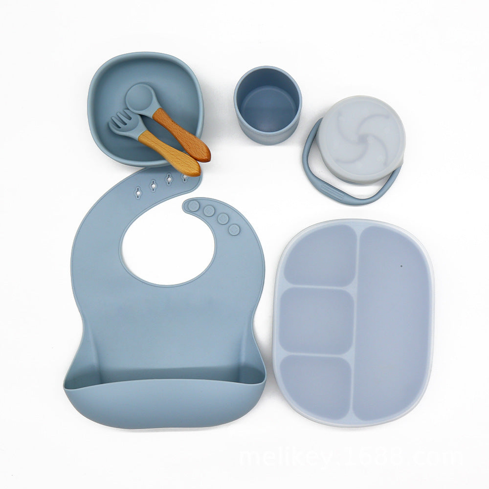 Children'S Bowl Dinner Plate Spoon Fork Anti-Drop