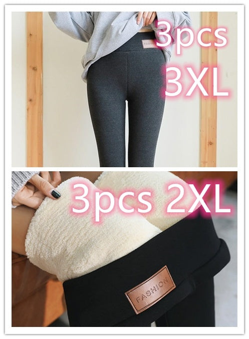 Female Thick Velvet Leggings