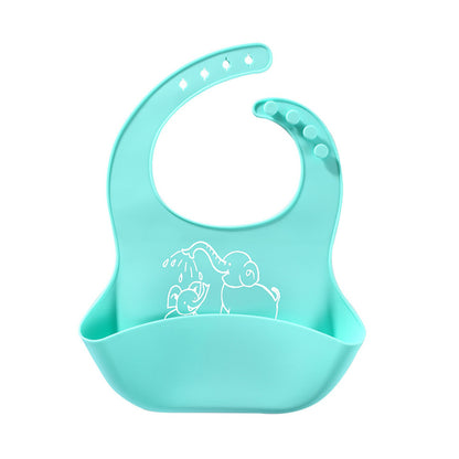Baby Food Bib Baby Meal Silicone Saliva