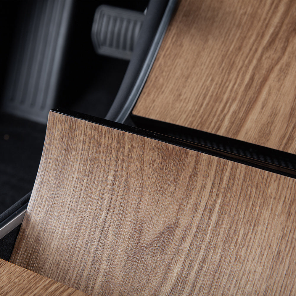 Central Control Film Wood Grain Sticker