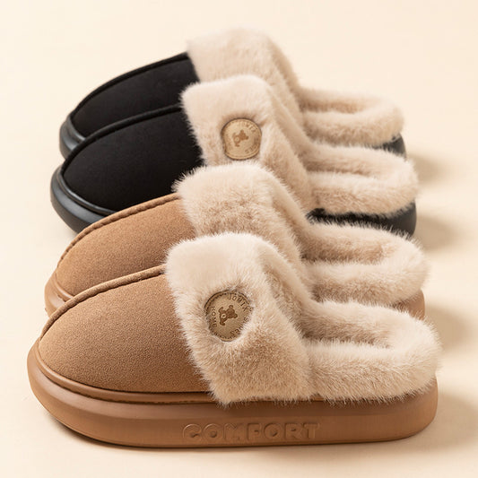 Plush Slippers For Warm Home Slipper Indoor
