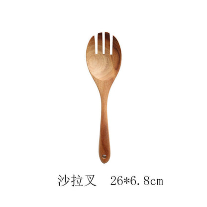 Teak Natural Wood Tableware Spoon Ladle Turner