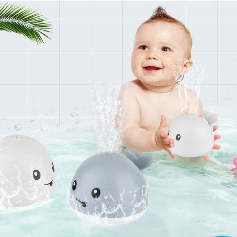 Baby Bathroom Bath Electric Induction Whale Spray
