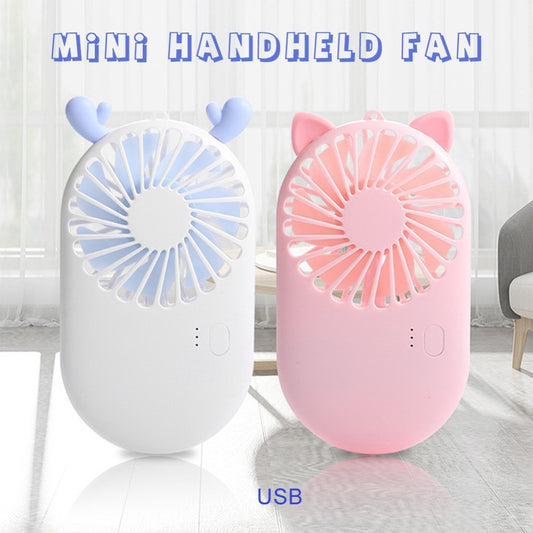 Summer 1Pc Cute Portable Mini Fan Handheld
