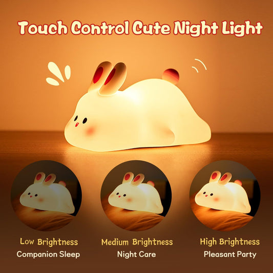 Cute Led Night Light Touch Sensor Cartoon
