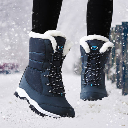 Snow Boots Plush Warm Ankle Boots For