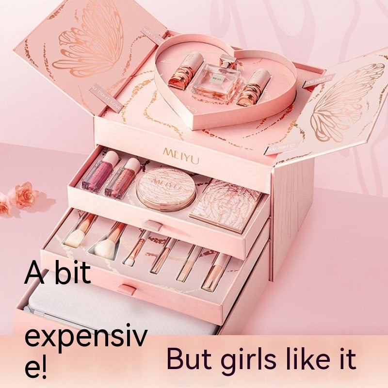 Christmas For Girls Cosmetics Lipstick Set Of