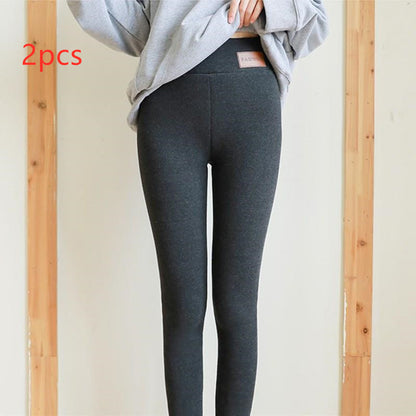 Female Thick Velvet Leggings