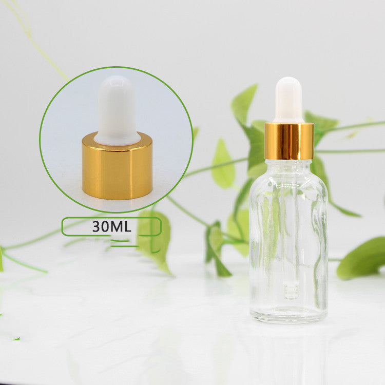Transparent Glass Bottle Dropper Essential Oil Bottle