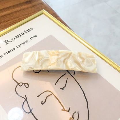 Acetate Simple Graceful Hair Accessories Horizontal Clip