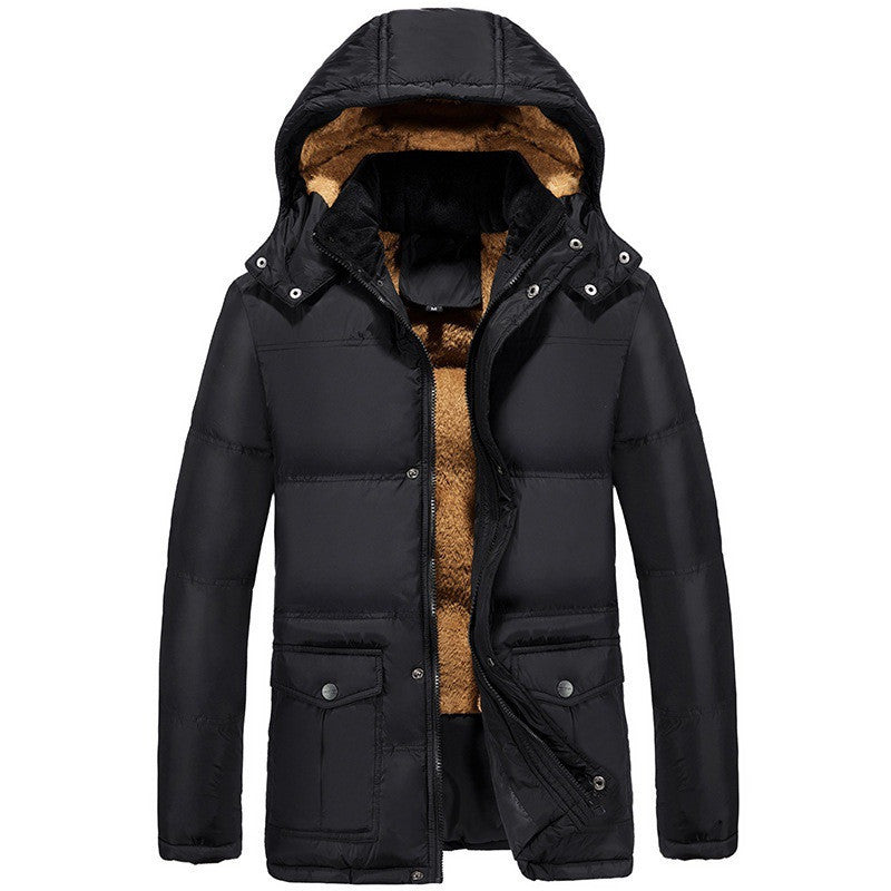 Clothing Plus Velvet Padded Jacket Men