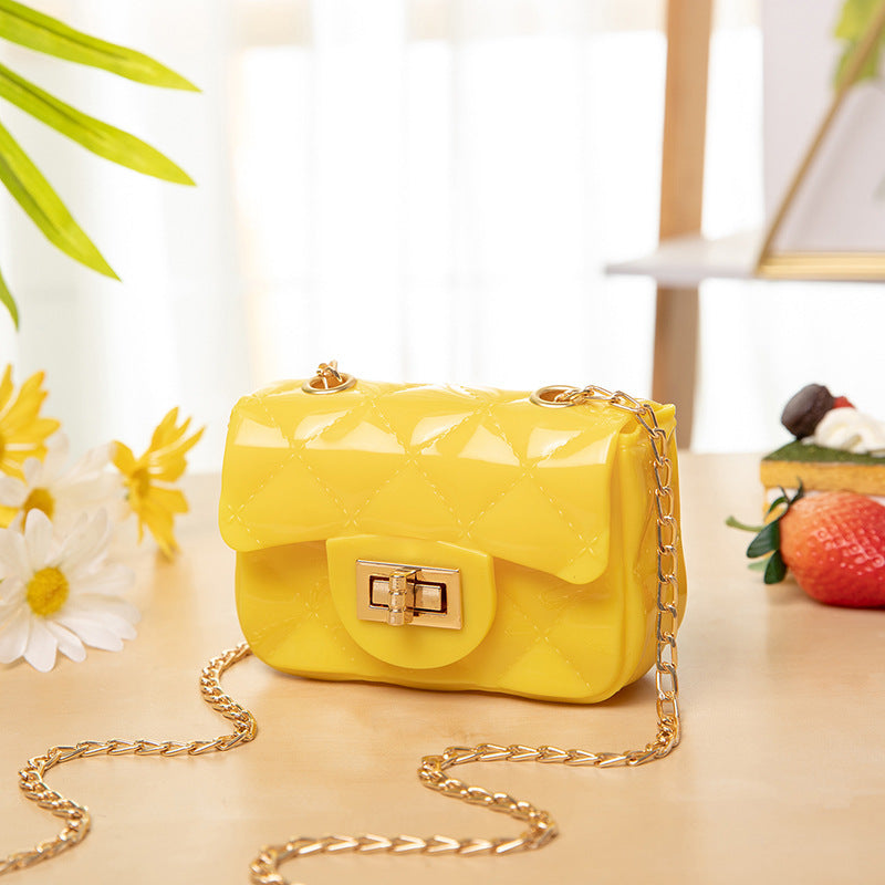 Candy-Colored Mini Shoulder Bags With Pearls Handbag