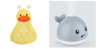 Baby Bathroom Bath Electric Induction Whale Spray