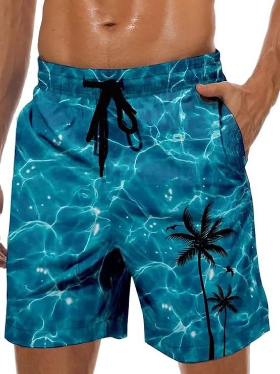 Hawaiian Series 3D Printed Summer Loose Beach