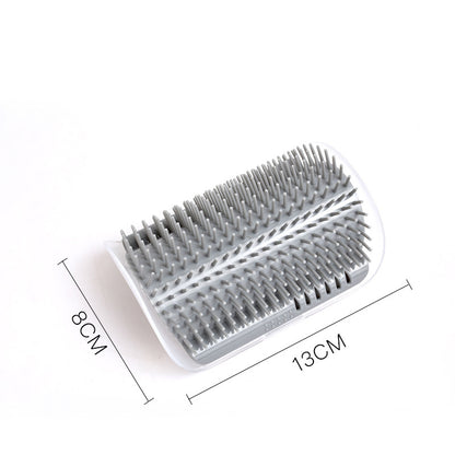 Cat Self-Grooming Brush Wall Rubbing Device