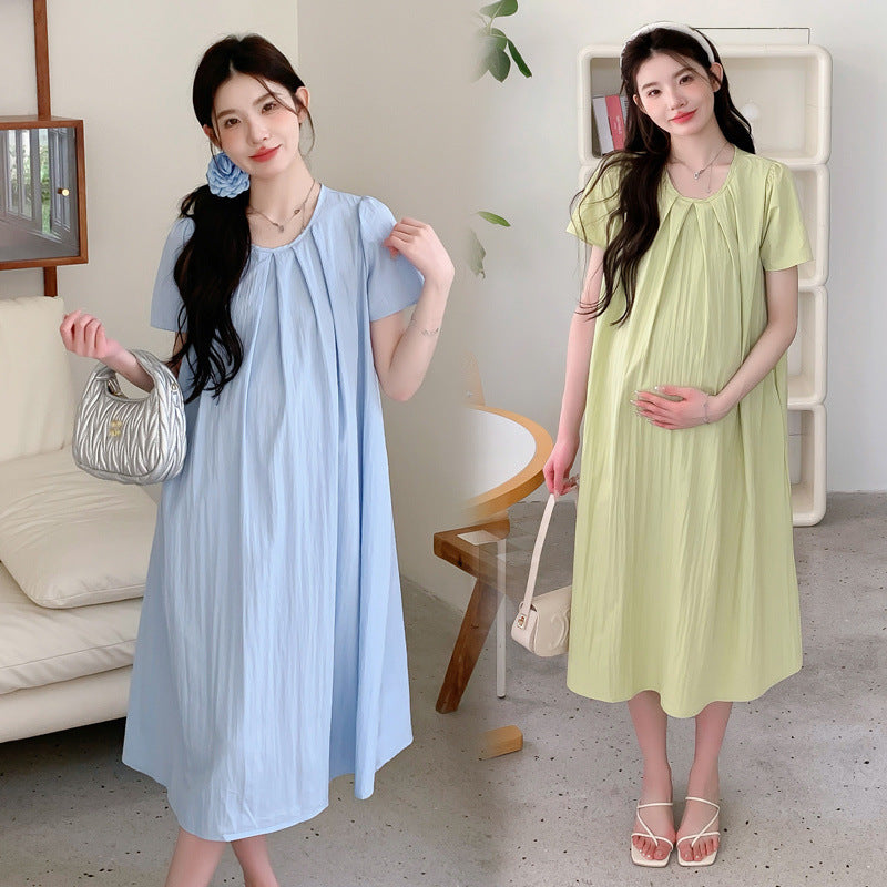 Loose Summer Wind Pregnant Dress