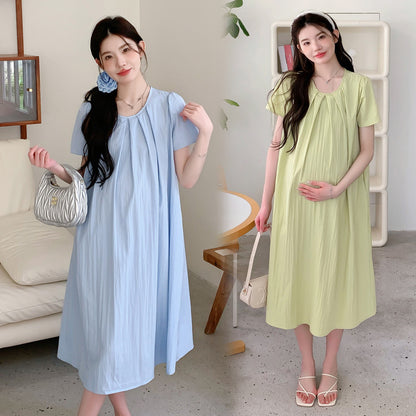 Loose Summer Wind Pregnant Dress