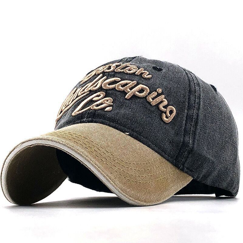 Embroidered Women'S Cap Sandwich Curved Brim Baseball