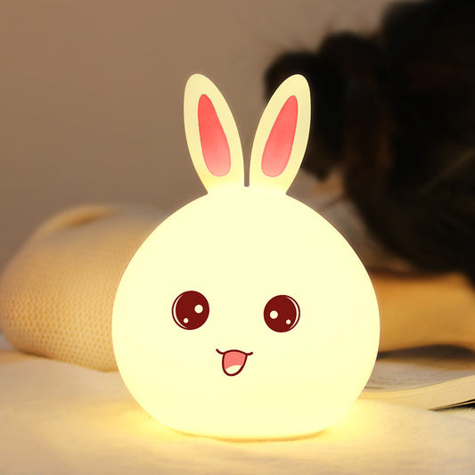 Cute Night Light Animal Rabbit Night Lamps
