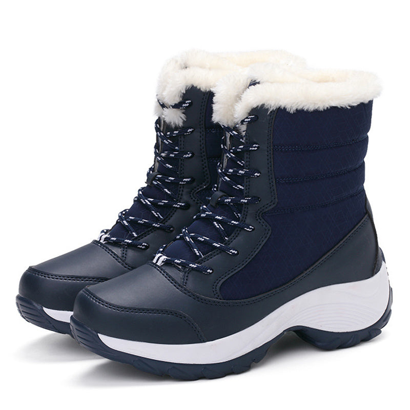 Snow Boots Plush Warm Ankle Boots For