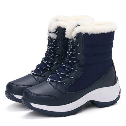 Snow Boots Plush Warm Ankle Boots For